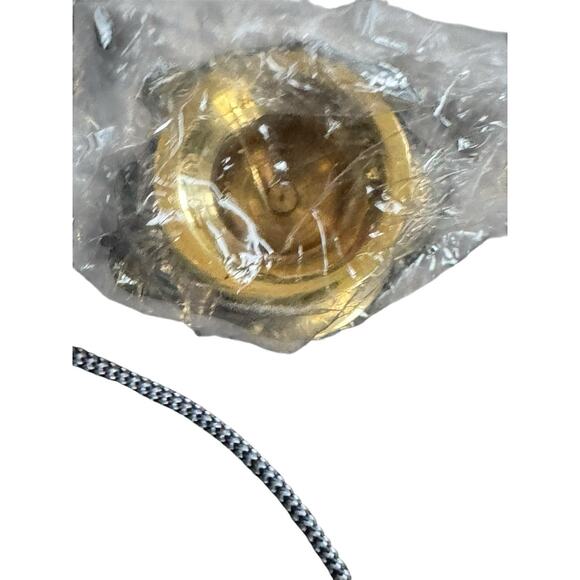 VTG Solid Brass Candlestick 1984 American Trends Corp 3.25” Dinner Party NEW - Picture 5 of 6